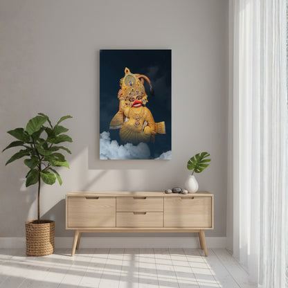 Lord Hanumanji Canvas Wall Art – Standard Print