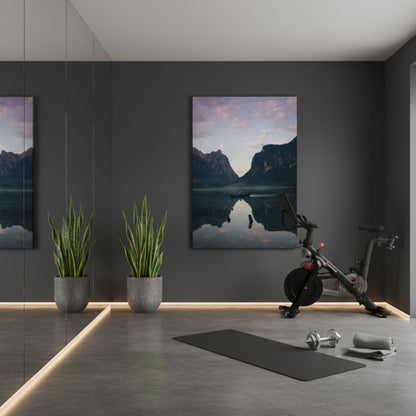 Solitude Mountain Lake Canvas Print