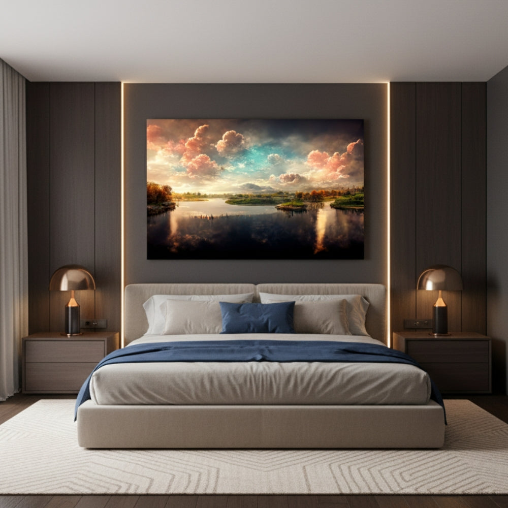 Dramatic Sky Landscape Wall Art