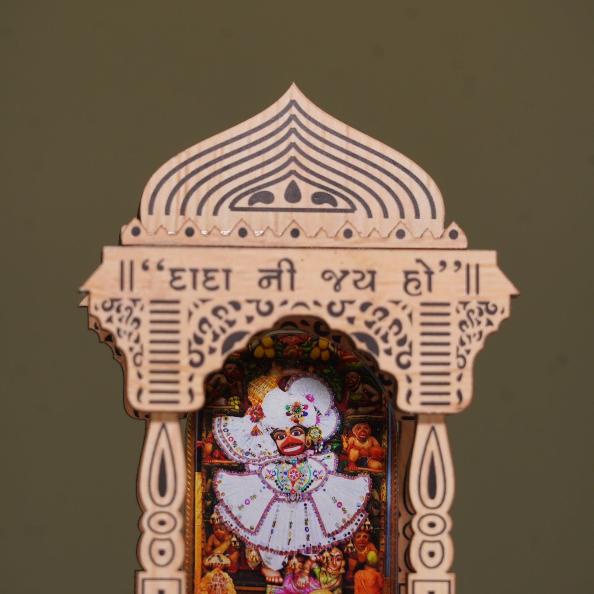 WOODEN MANDIR (CAR-STAND)