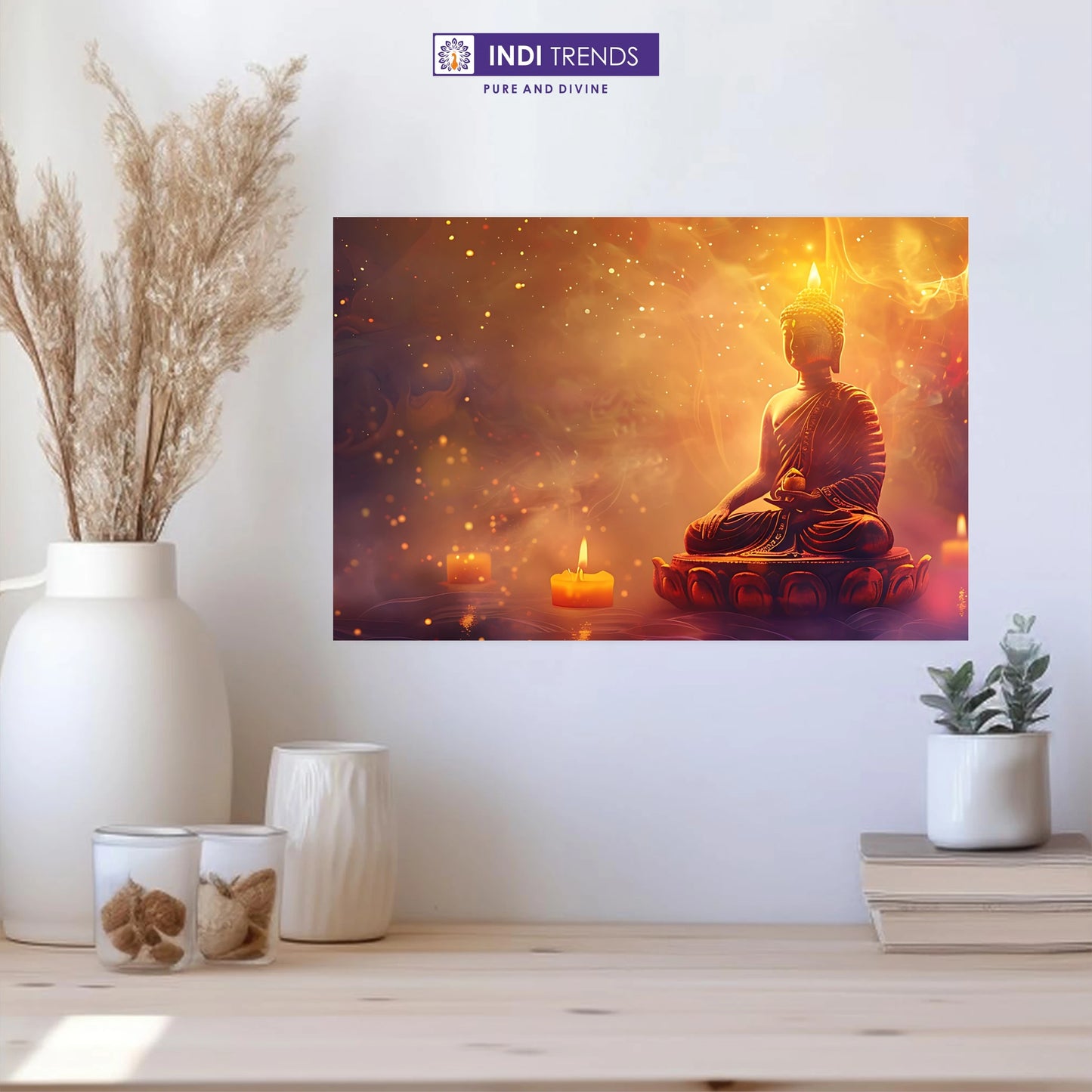 Lord Buddha Canvas Wall Art – Standard Print