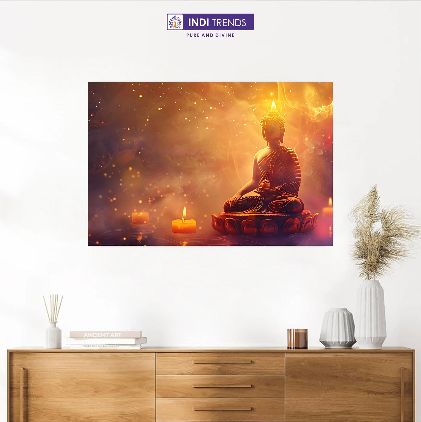 Lord Buddha Canvas Wall Art – Standard Print