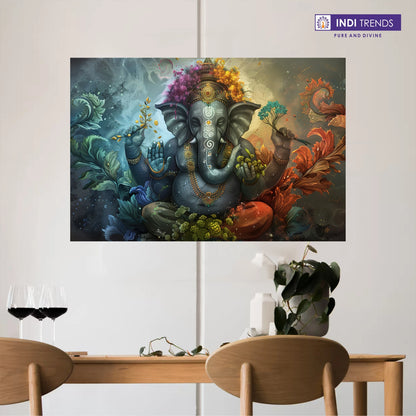 Lord Ganesha Canvas Wall Art – Standard Print