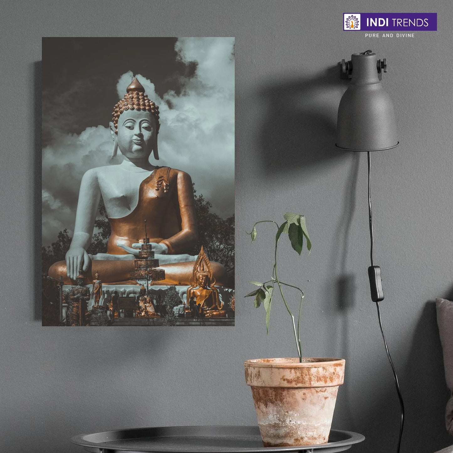 Lord Buddha Canvas Wall Art – Standard Print