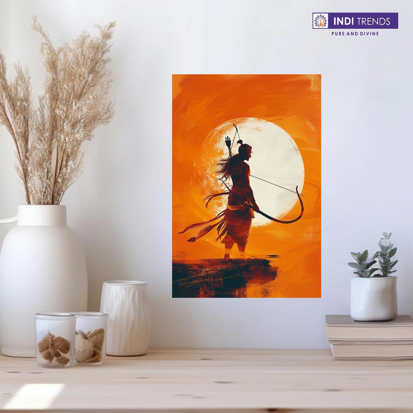 Lord Ram Canvas Wall Art – Standard Print
