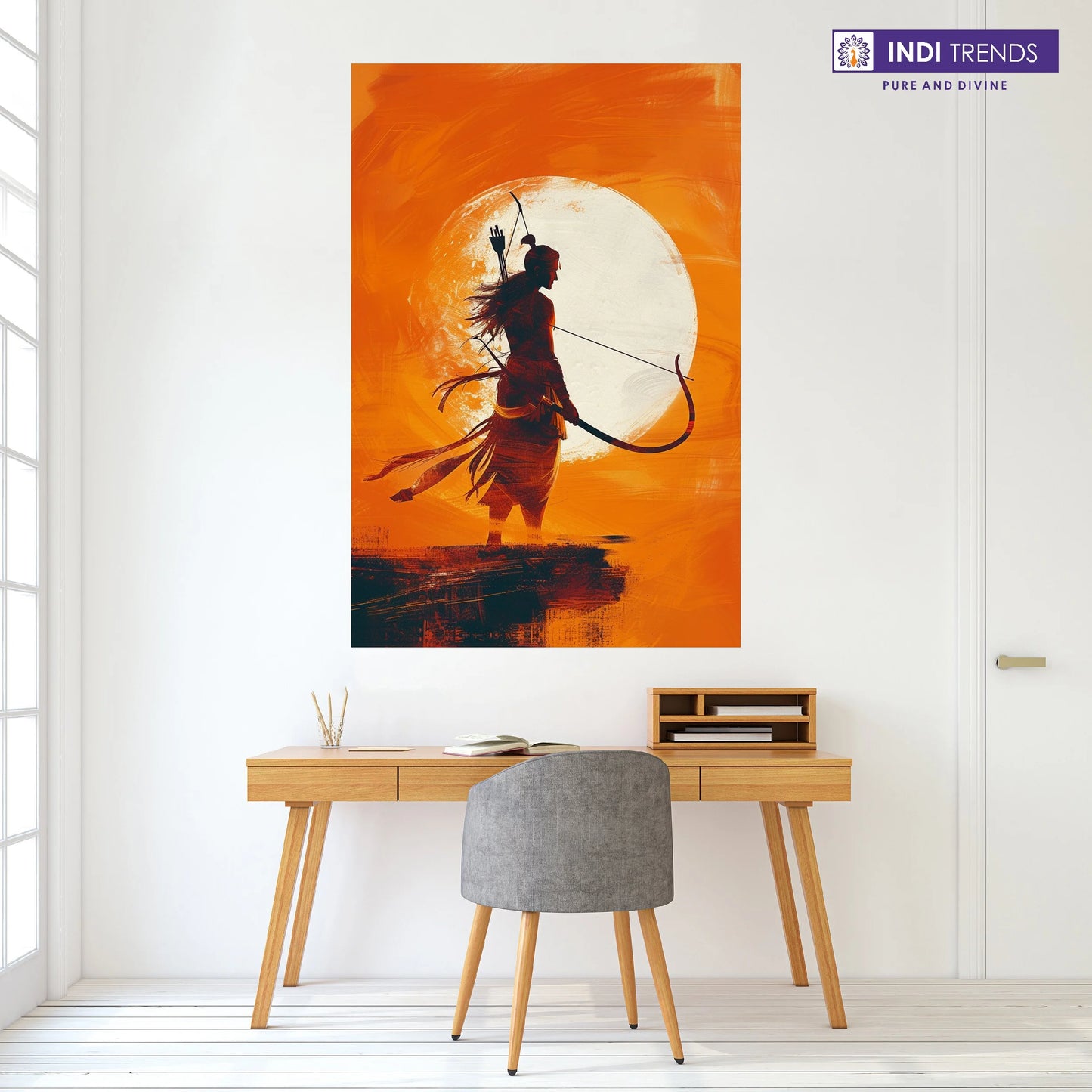 Lord Ram Canvas Wall Art – Standard Print