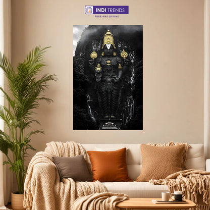 Tirupati Balaji Canvas Wall Art – Standard Print