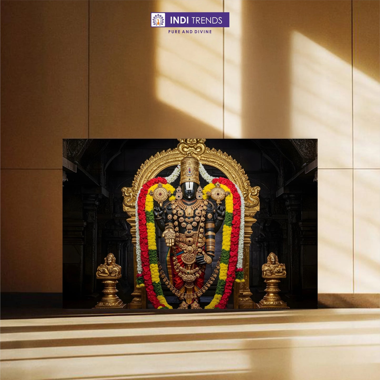 Tirupari Balaji Canvas Wall Art – Standard Print
