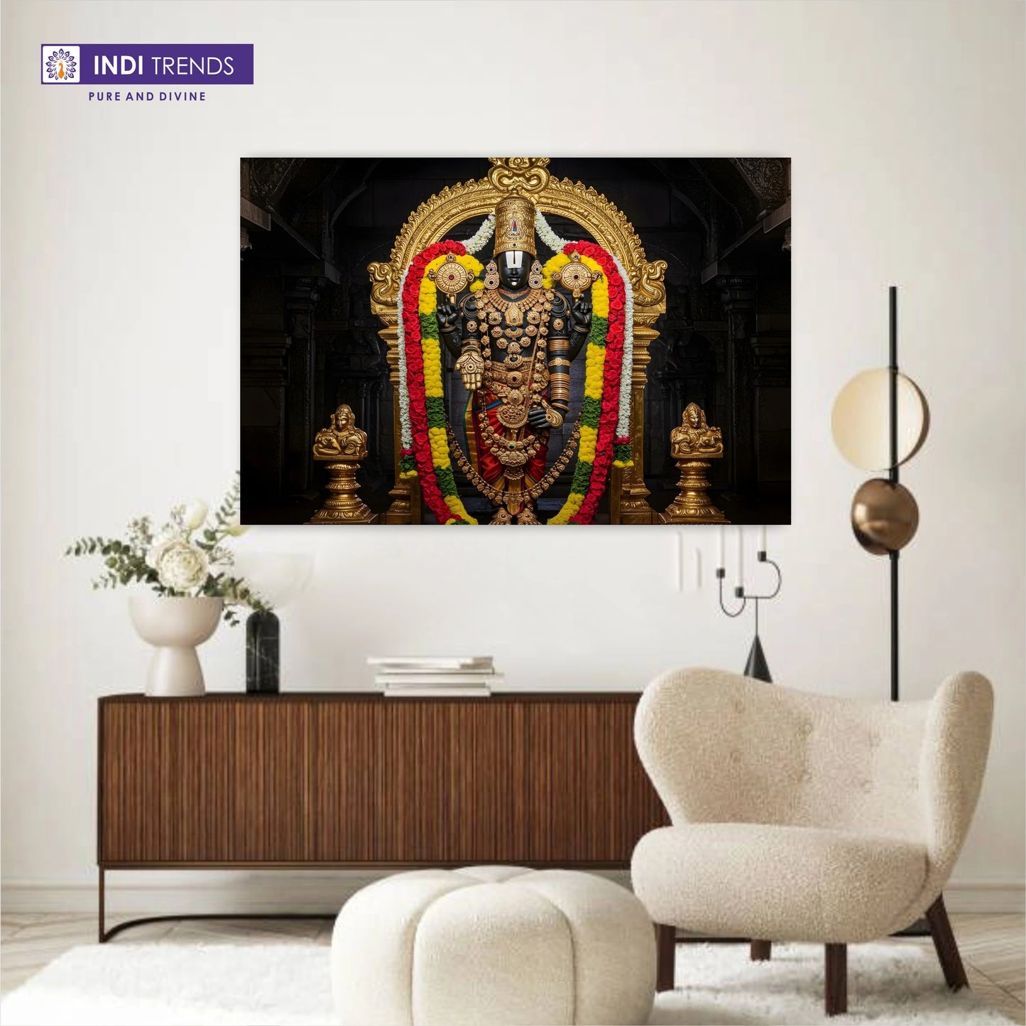 Tirupari Balaji Canvas Wall Art – Standard Print