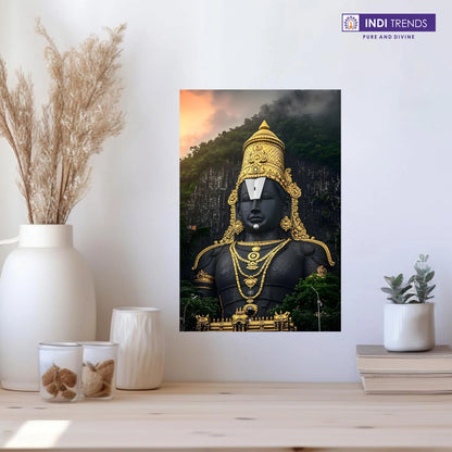 Tirupati Balaji Canvas Wall Art – Standard Print