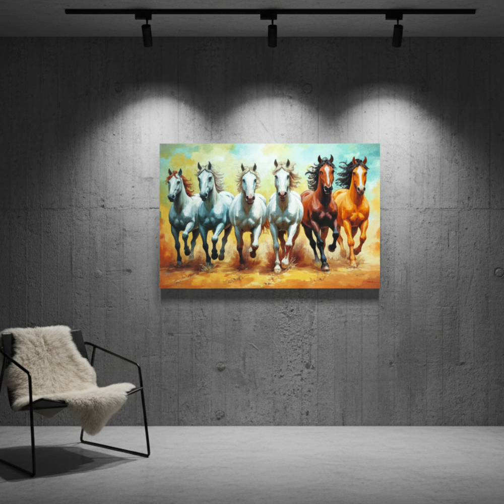 Vibrant Essence of the Primal Horse #21