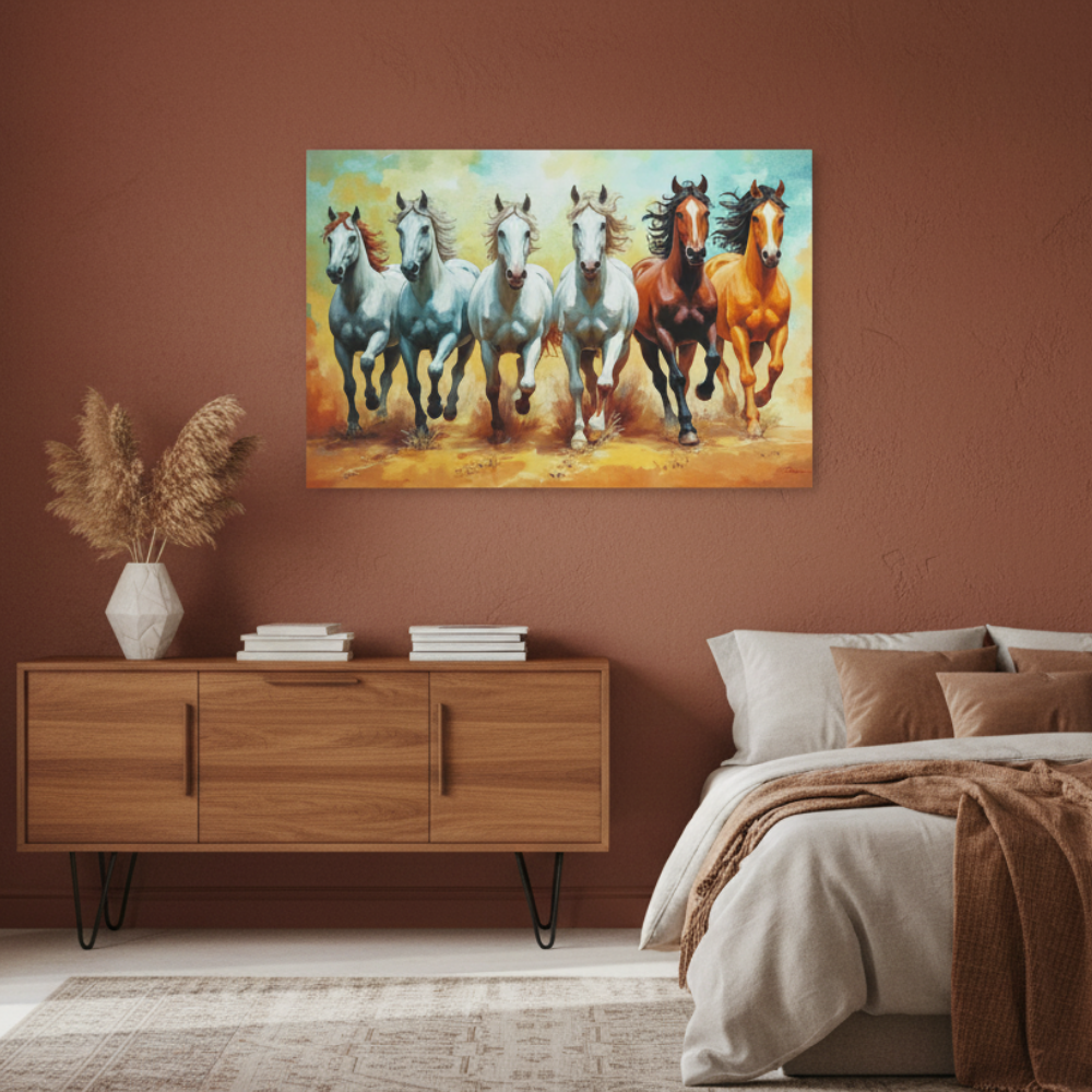 Vibrant Essence of the Primal Horse #21