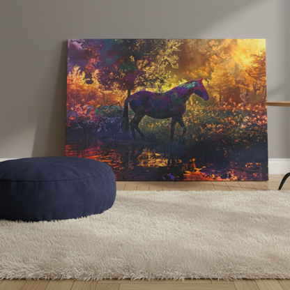 Vibrant Essence of the Primal Horse #02