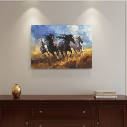 Vibrant Essence of the Primal Horse #03