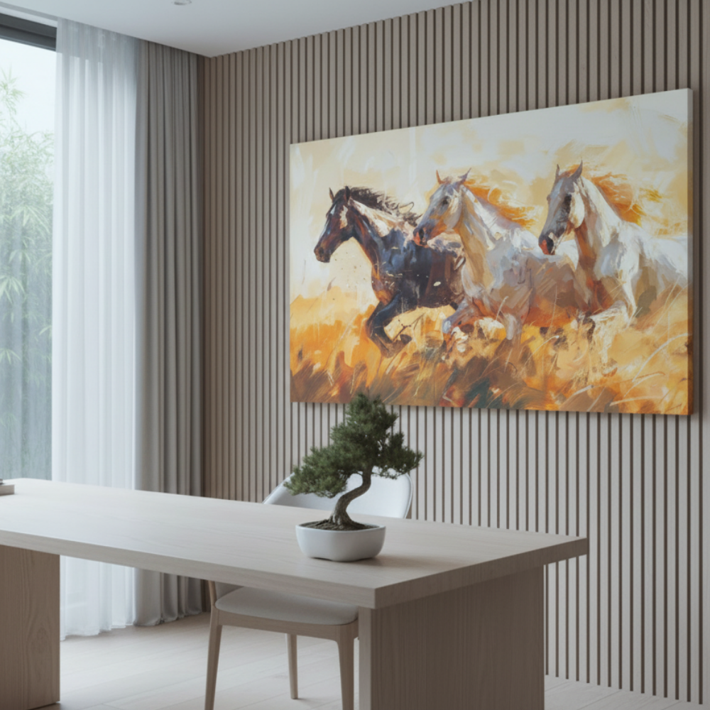 Vibrant Essence of the Primal Horse #08