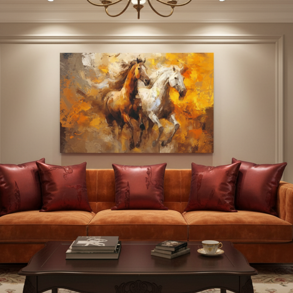 Vibrant Essence of the Primal Horse #15