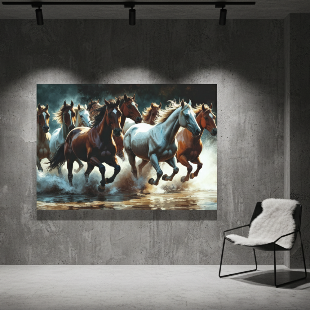 Vibrant Essence of the Primal Horse #14