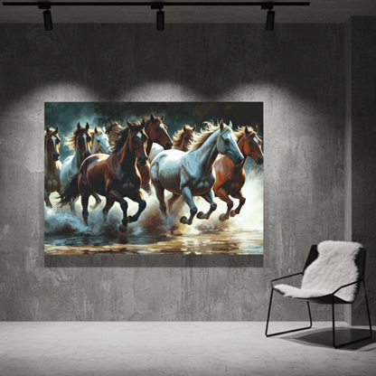 Vibrant Essence of the Primal Horse #14