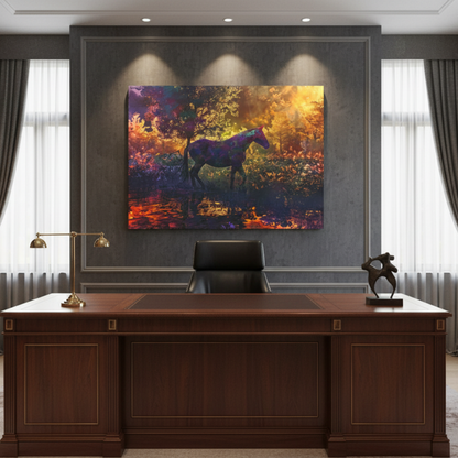 Vibrant Essence of the Primal Horse #02