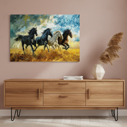 Vibrant Essence of the Primal Horse #10