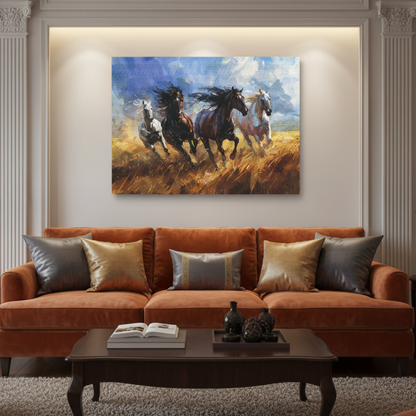 Vibrant Essence of the Primal Horse #03