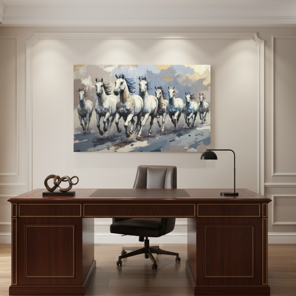 Vibrant Essence of the Primal Horse #16