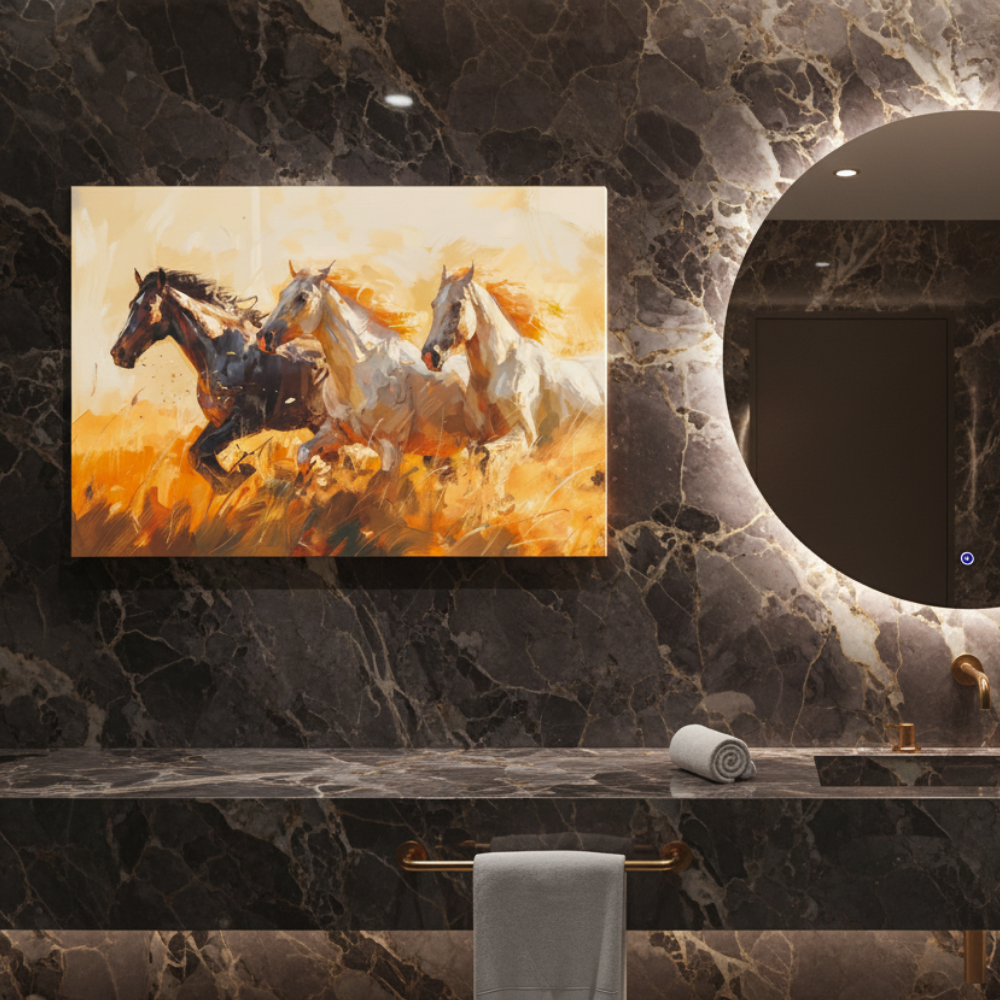 Vibrant Essence of the Primal Horse #08