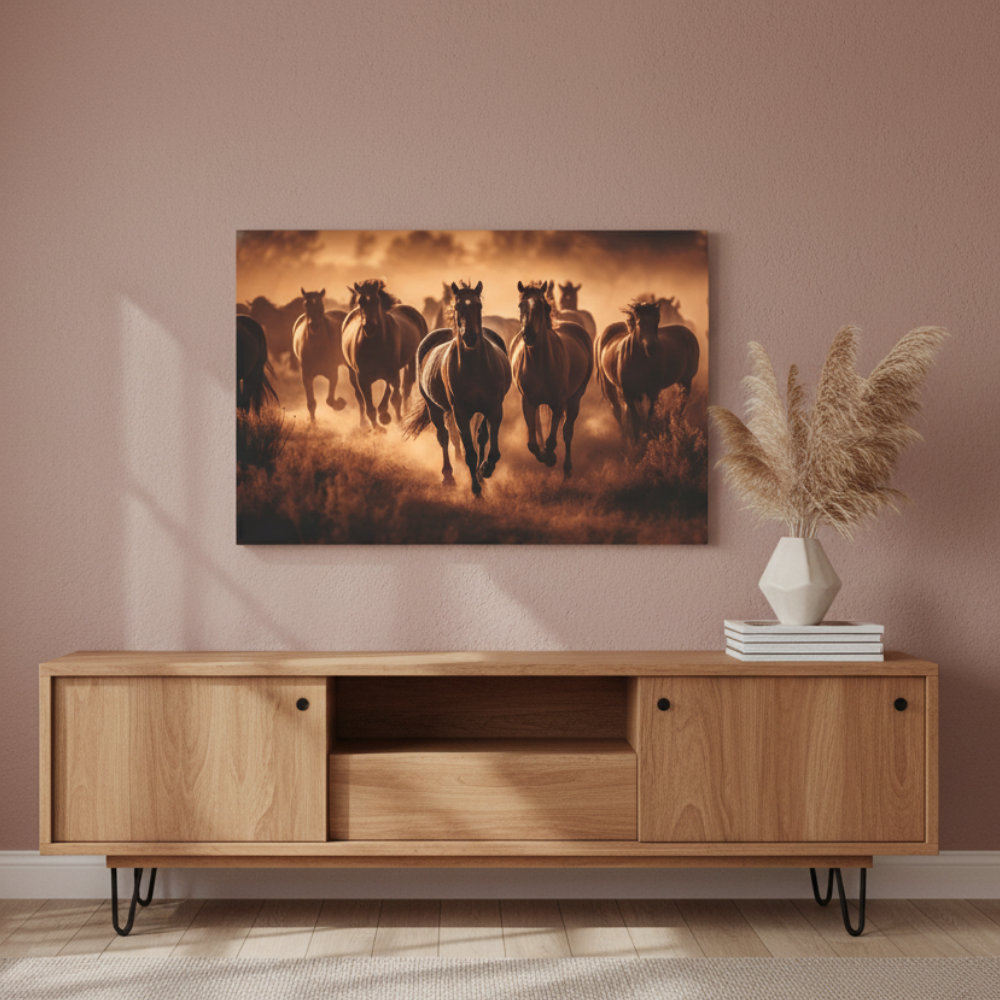 Vibrant Essence of the Primal Horse #06