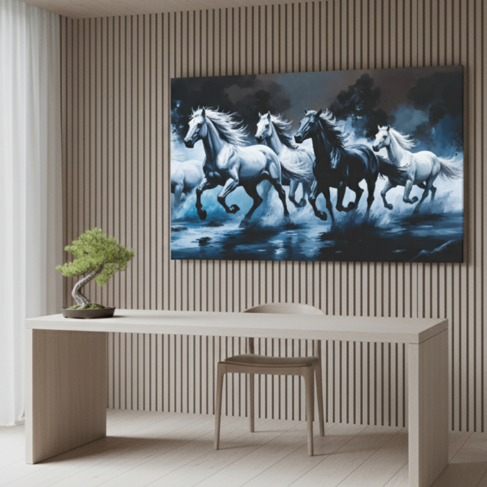 Vibrant Essence of the Primal Horse #22