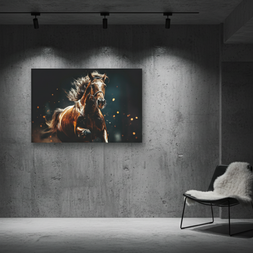 Vibrant Essence of the Primal Horse #11