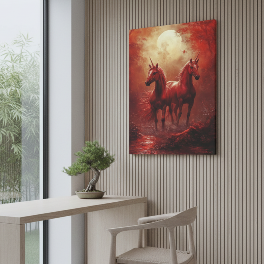 Vibrant Essence of the Primal Horse #13