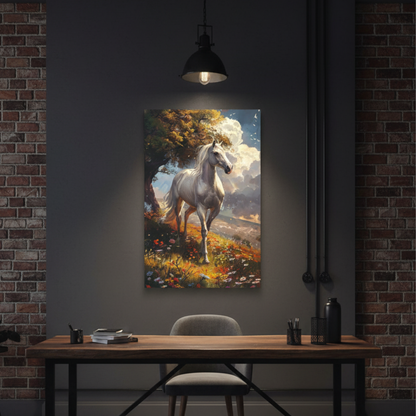 Vibrant Essence of the Primal Horse #23