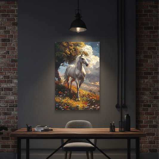 Vibrant Essence of the Primal Horse #23