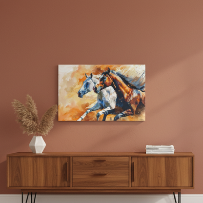 Vibrant Essence of the Primal Horse #20