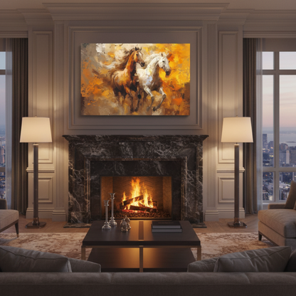 Vibrant Essence of the Primal Horse #15