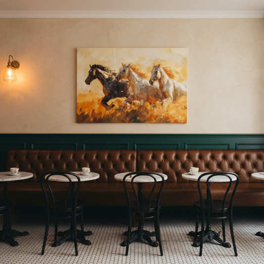 Vibrant Essence of the Primal Horse #08