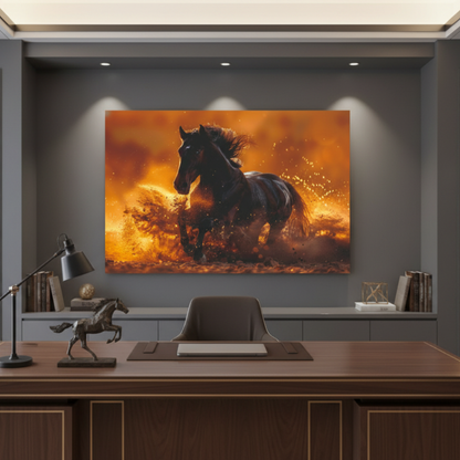 Vibrant Essence of the Primal Horse #01