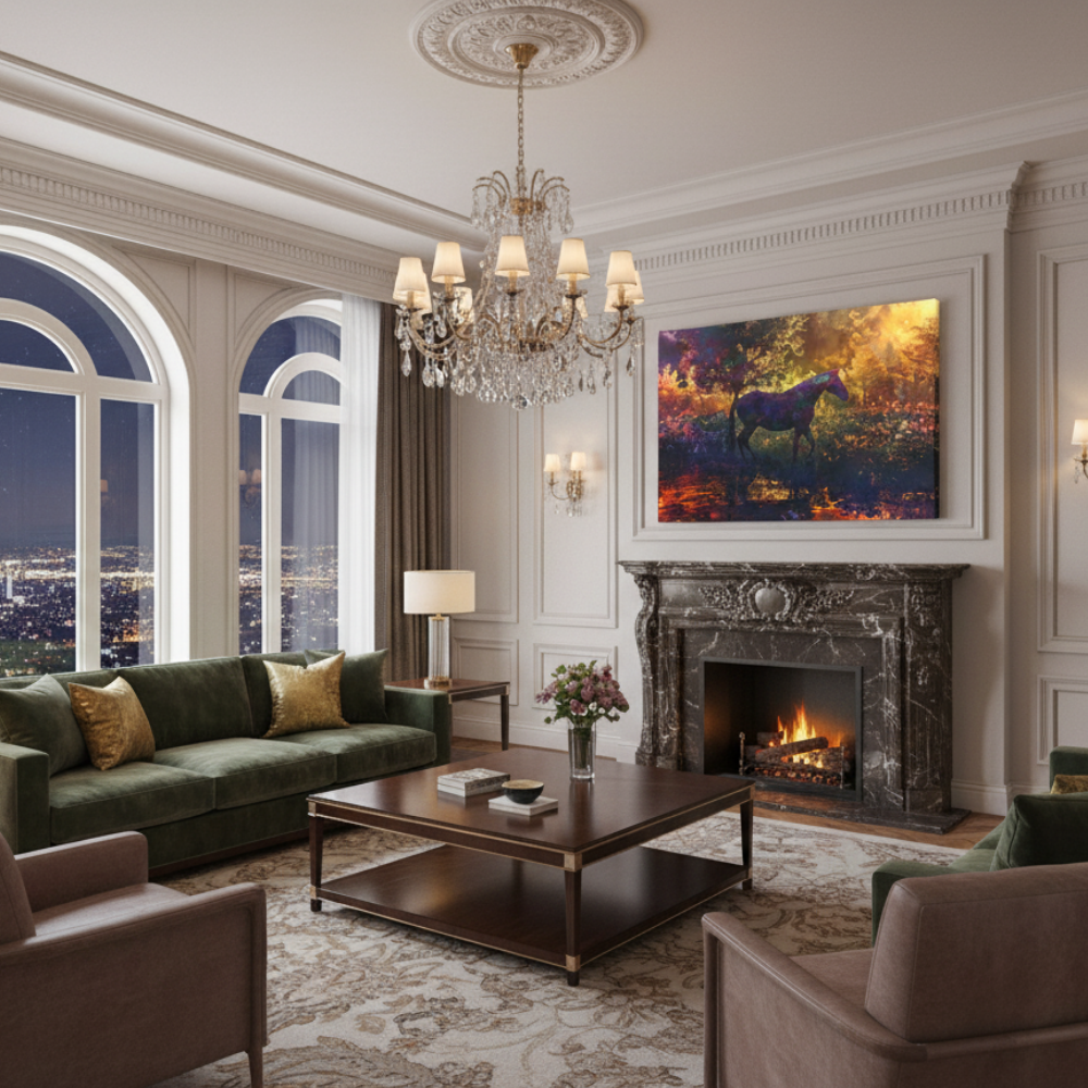 Vibrant Essence of the Primal Horse #02