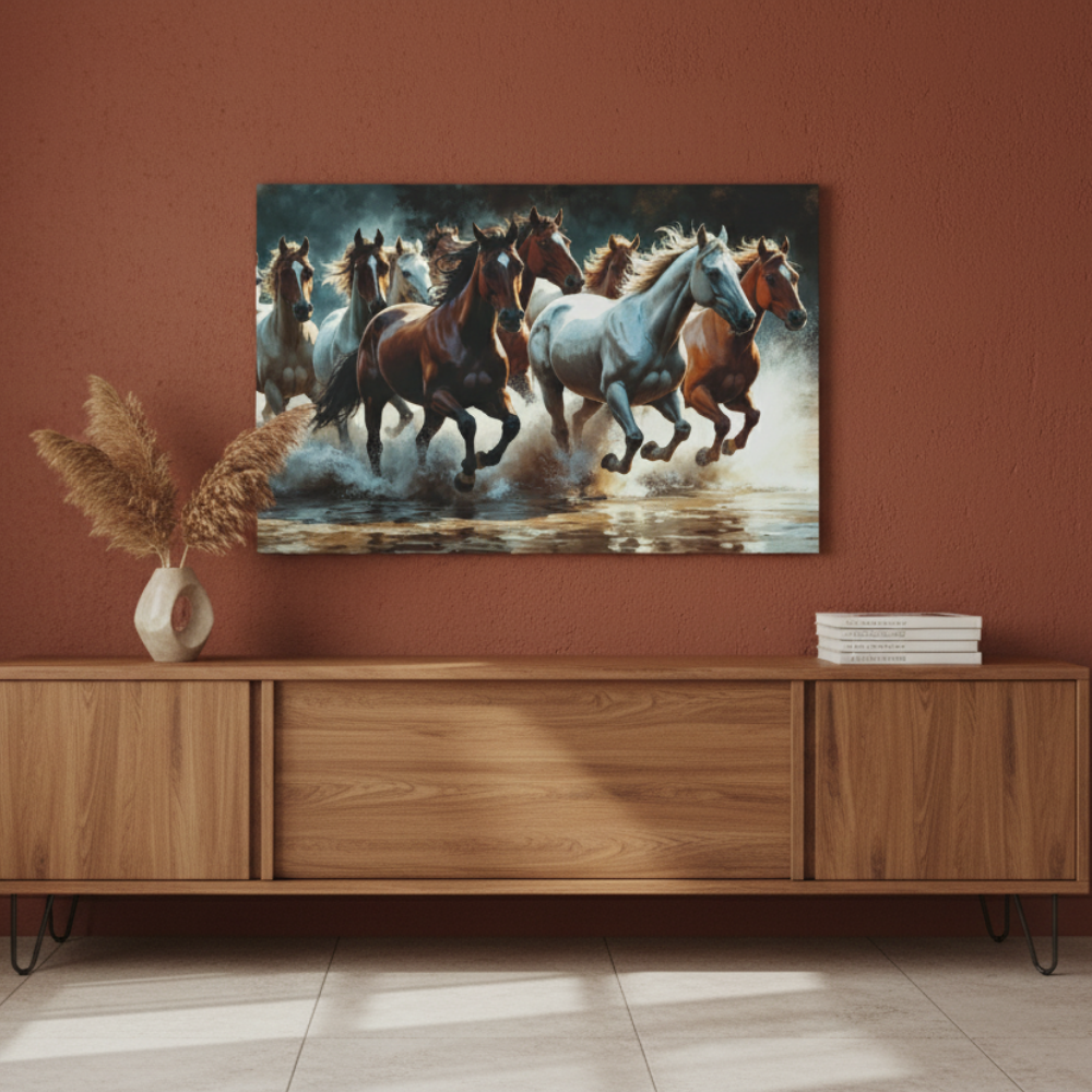 Vibrant Essence of the Primal Horse #14