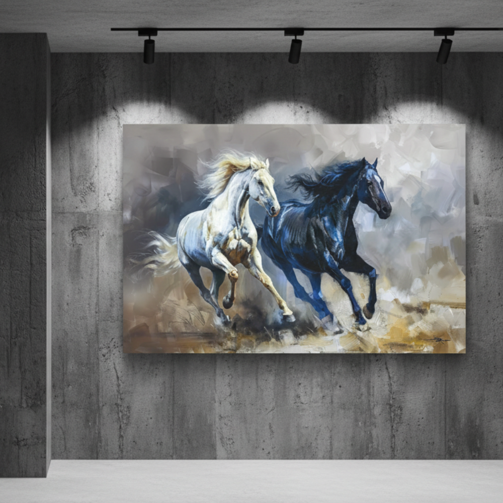 Vibrant Essence of the Primal Horse #09