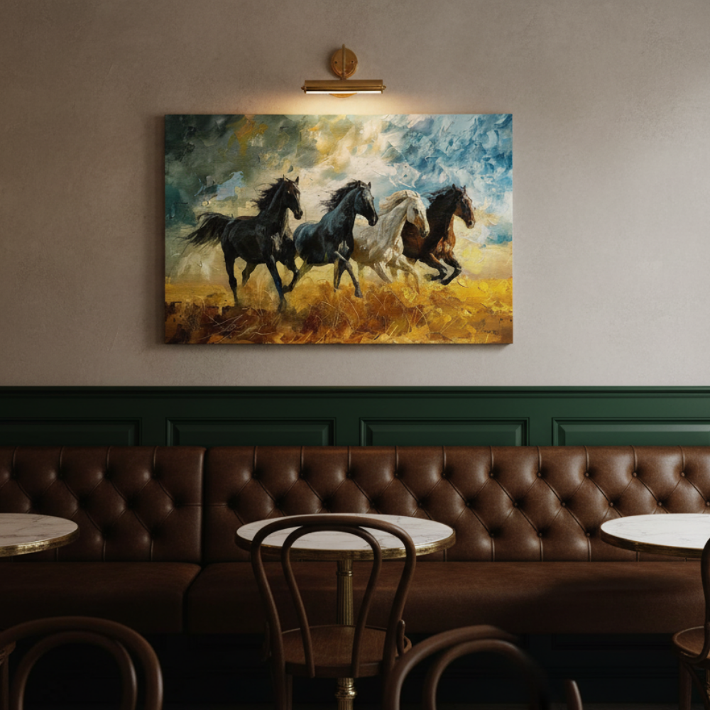 Vibrant Essence of the Primal Horse #10