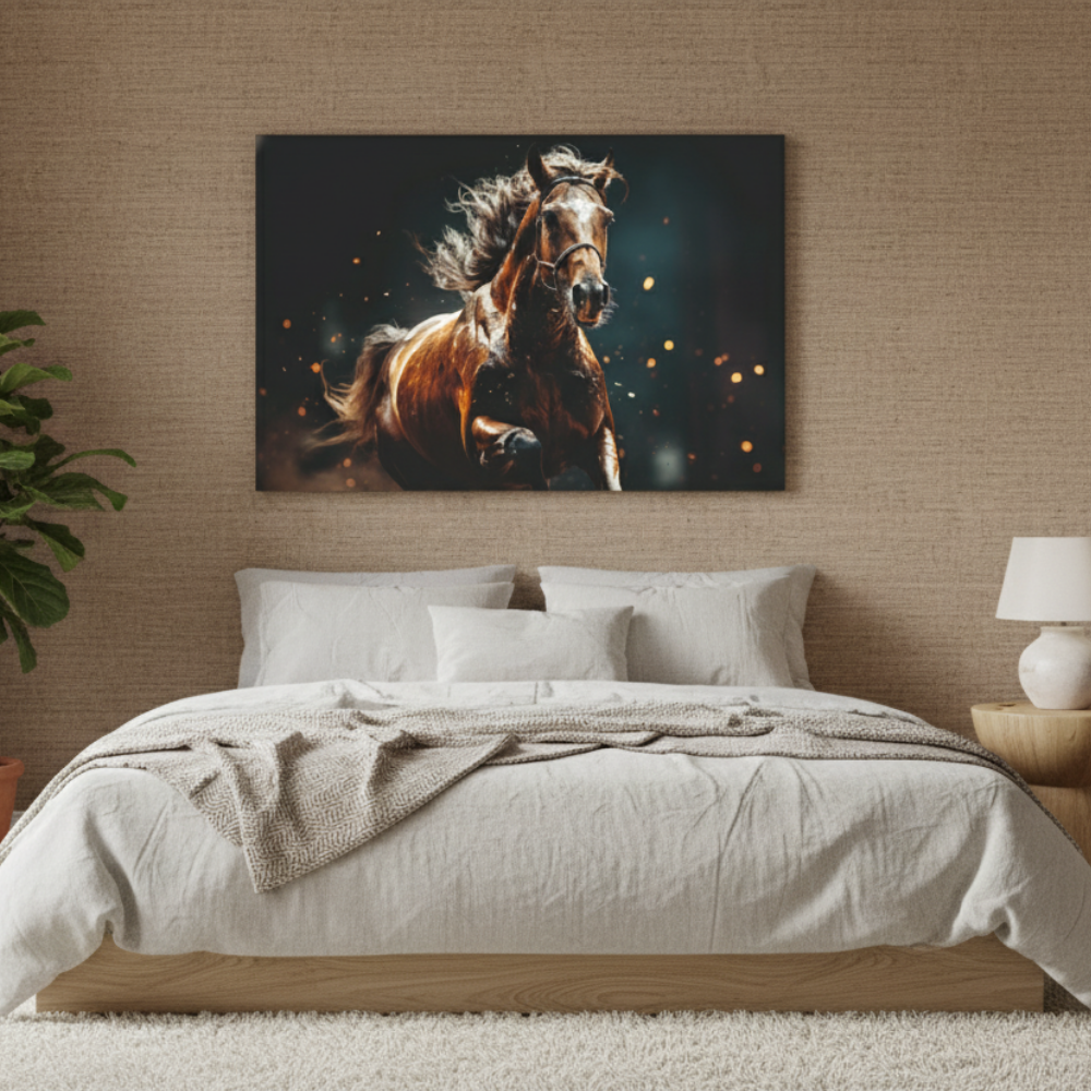 Vibrant Essence of the Primal Horse #11