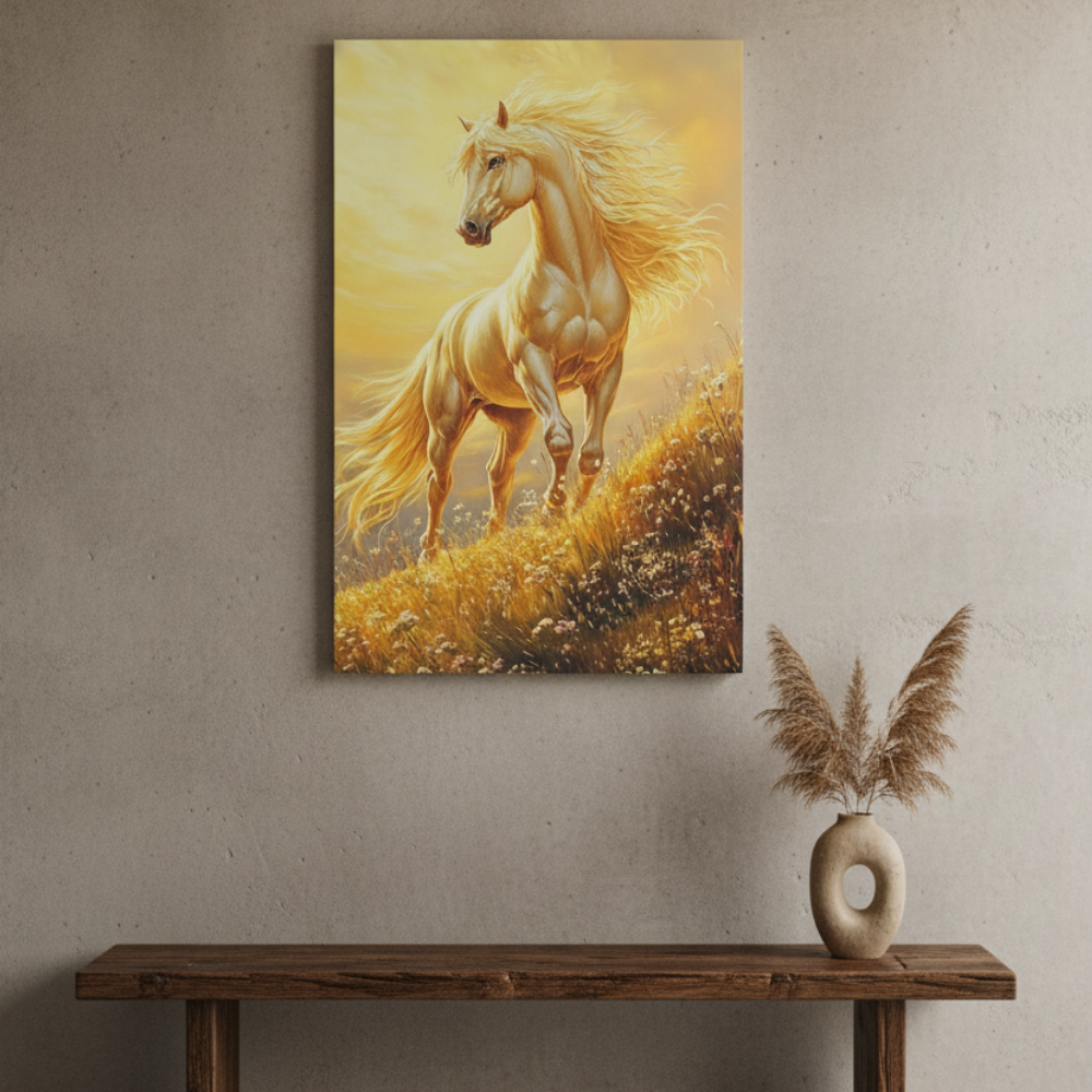 Vibrant Essence of the Primal Horse #17