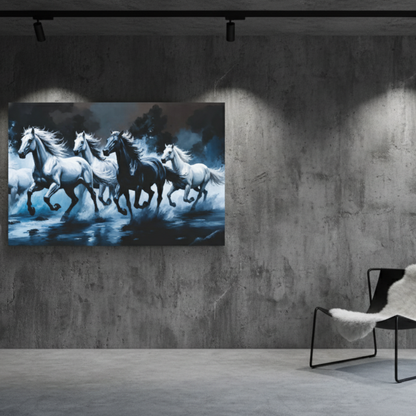 Vibrant Essence of the Primal Horse #22