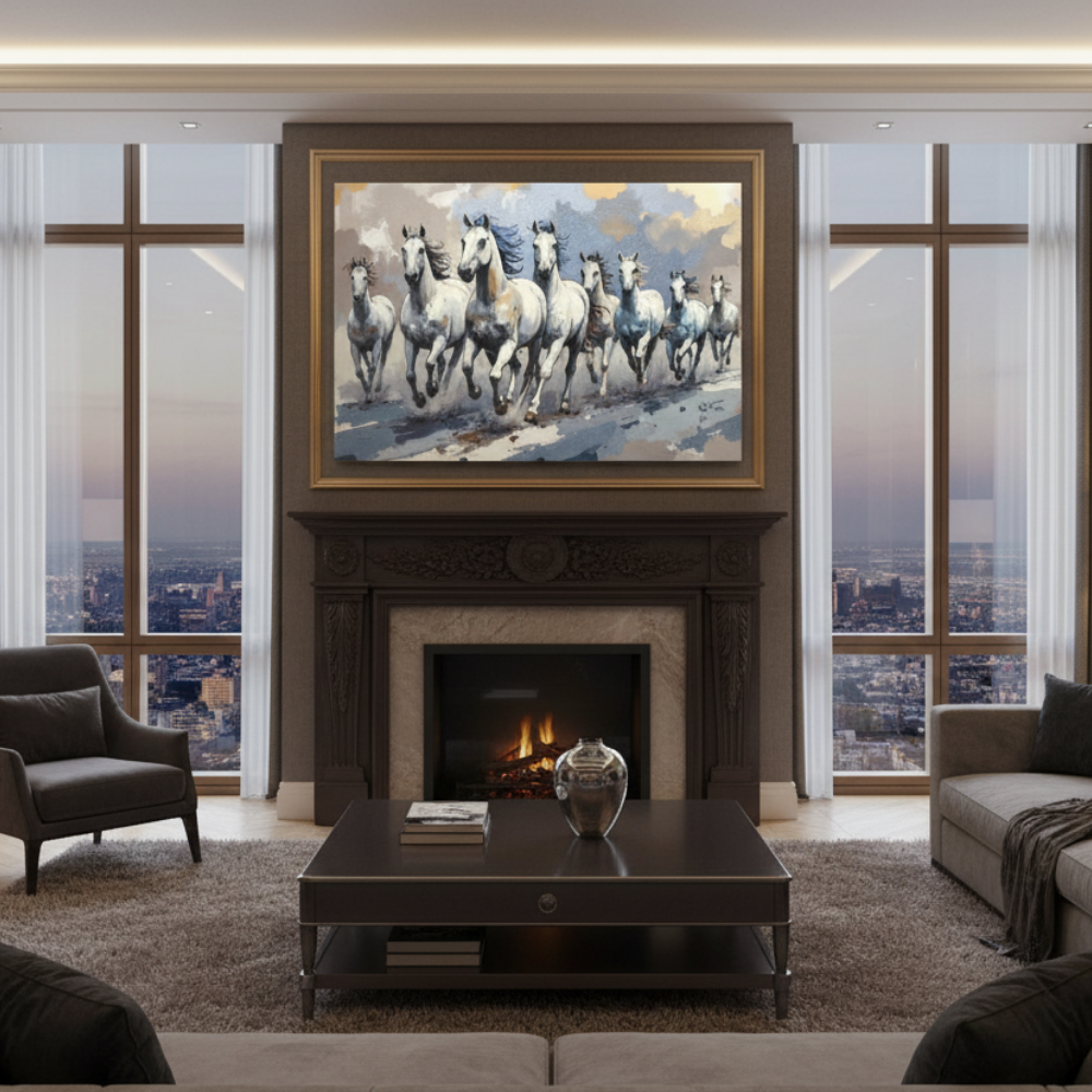 Vibrant Essence of the Primal Horse #16