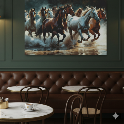 Vibrant Essence of the Primal Horse #14