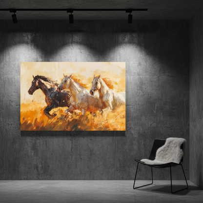 Vibrant Essence of the Primal Horse #08