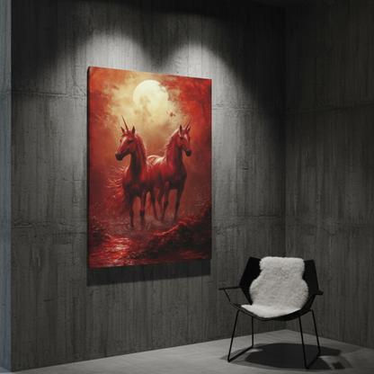 Vibrant Essence of the Primal Horse #13