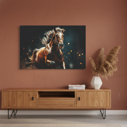 Vibrant Essence of the Primal Horse #11