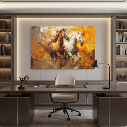 Vibrant Essence of the Primal Horse #15